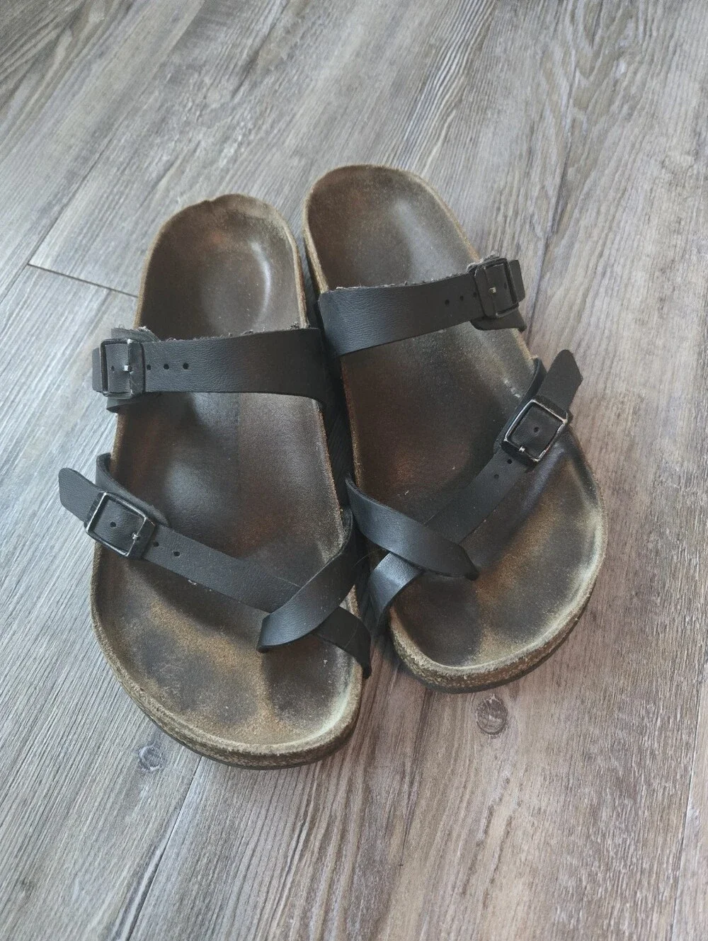 Black Birkenstocks